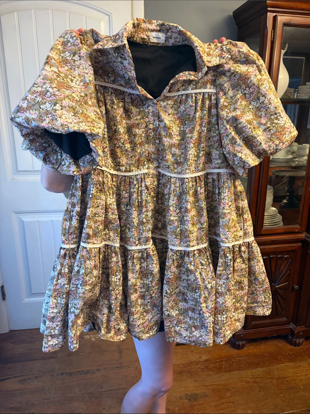 Aureum floral dress